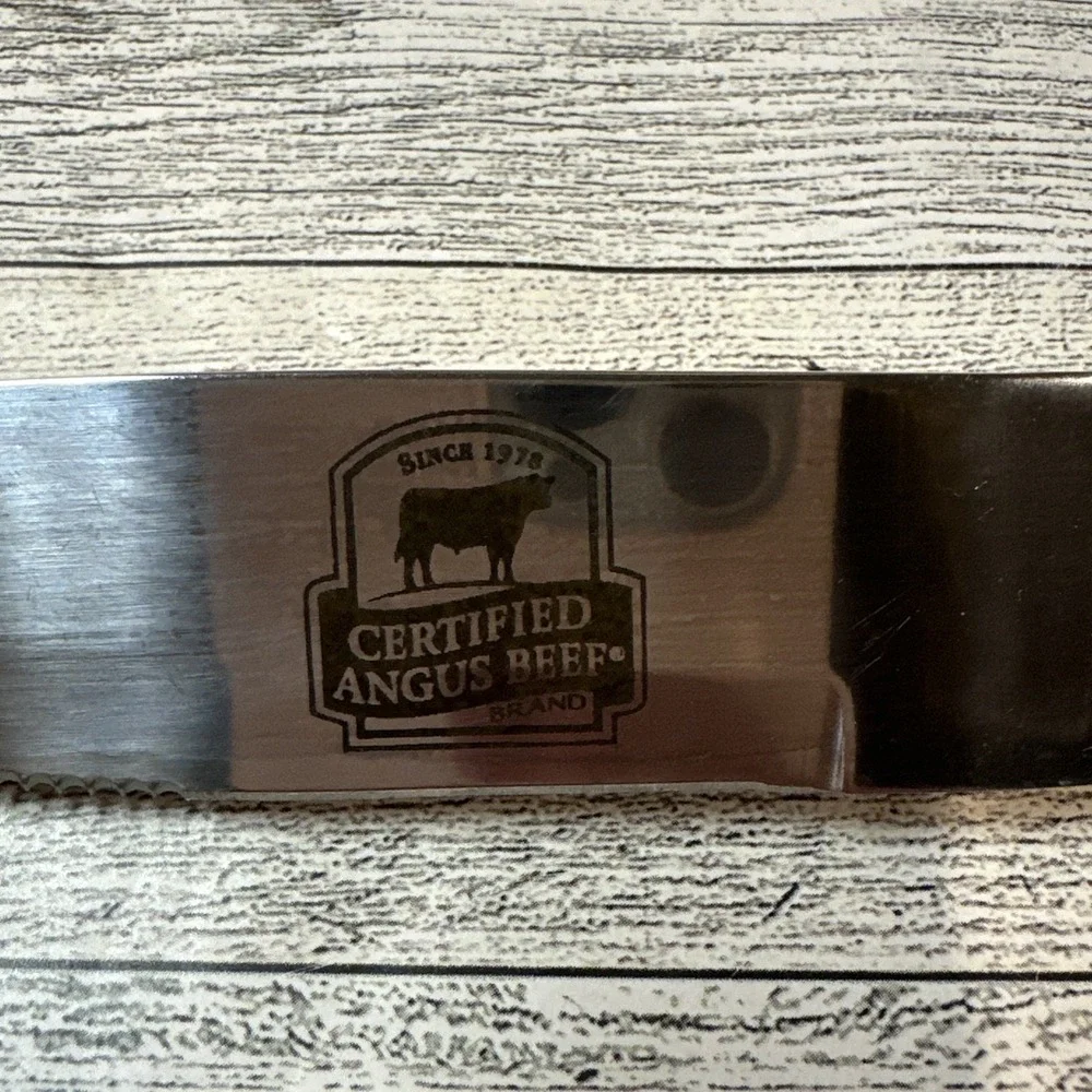 Unico Lanpro Certified Angus Beef Stainless Steel‎ Steak Knife 5